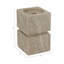 Porte-bougie cubes en marbre onyx moderne pour la décoration intérieure-577602766