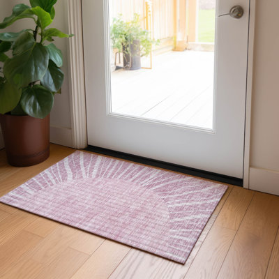 Tapis intérieur / extérieur Melania avec envers antidérapant