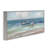 Panoramic Sandpipers Birds Shoreline Ocean Landscape by Sally Swatland - Painting-105386479-105386475