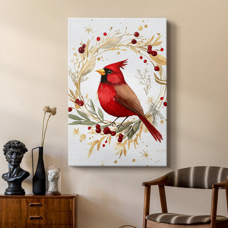 Art des Fêtes de Noël CMLXVII - galerie Cavas sur mesure, H 27 po x l 18 po