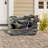 Handcrafted Outdoor Weather Resistant Floor Fountain with Lights