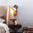 Dillman Aluminum LED Plug-in Armed Sconce-1274715009