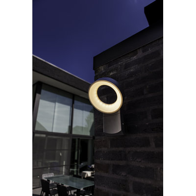 Ohler Integrated LED Outdoor Armed Sconce