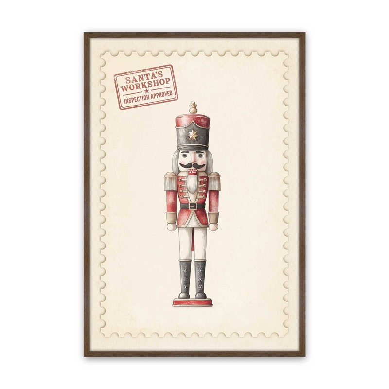 Casse-noisette, reproduction d'art, 18 po x 24 po, Noyer