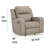 Livie Faux Leather Recliner-111119572
