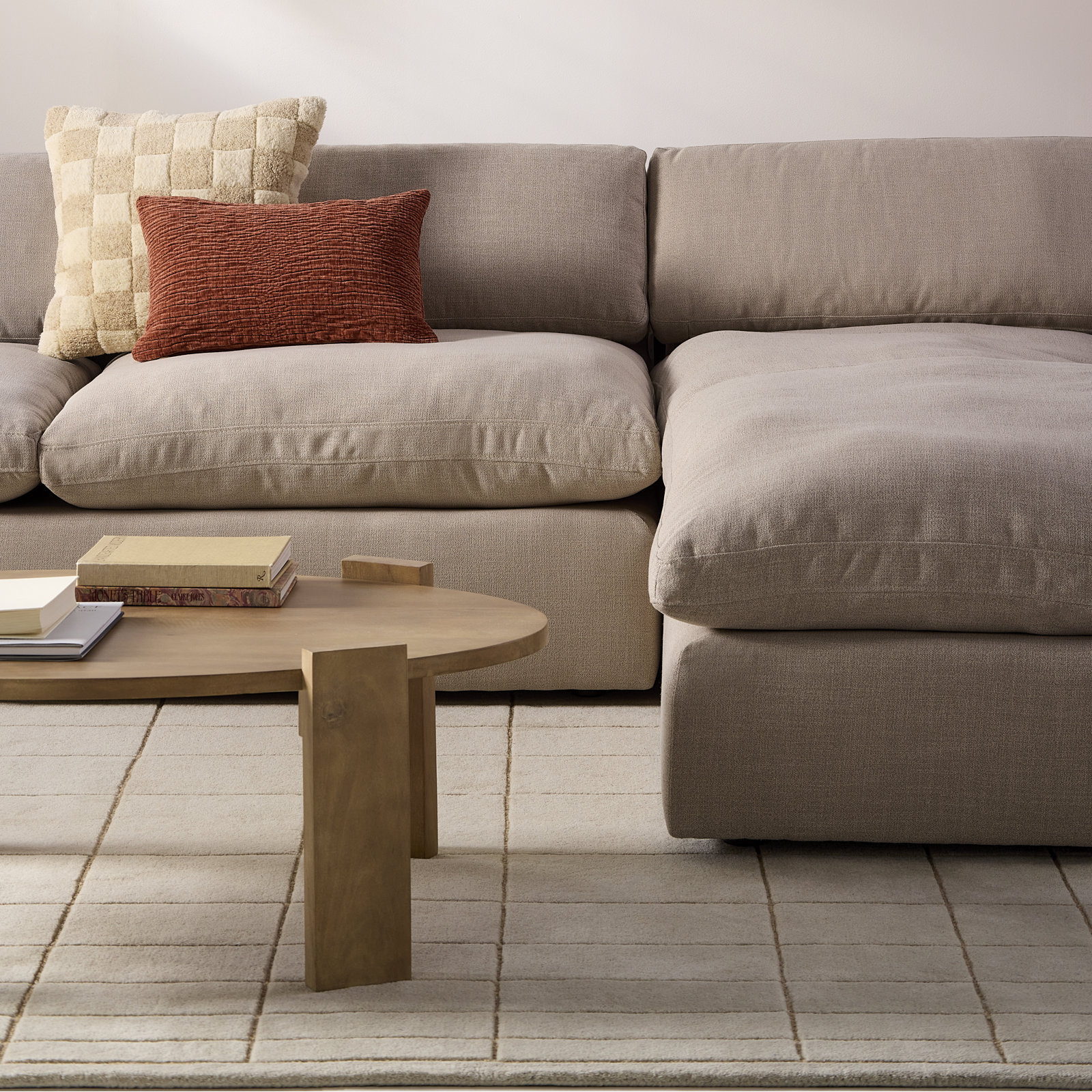Eben Solid Wood Single Coffee Table
