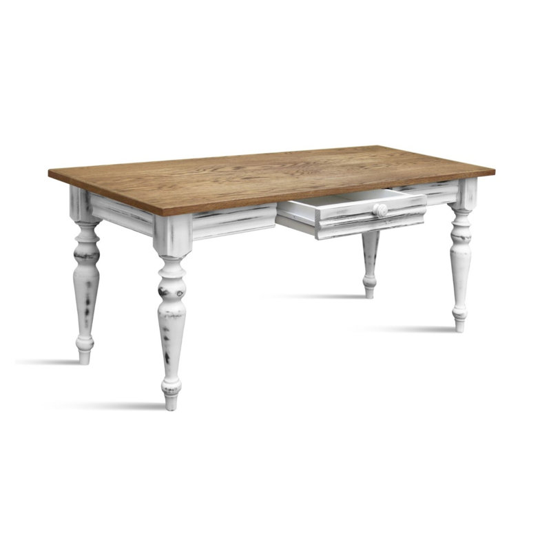 Greggory Oak Solid Wood Dining Table