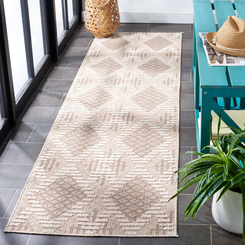 Desimirka Performance Geometric Rug, Runner 2'2" x 8'