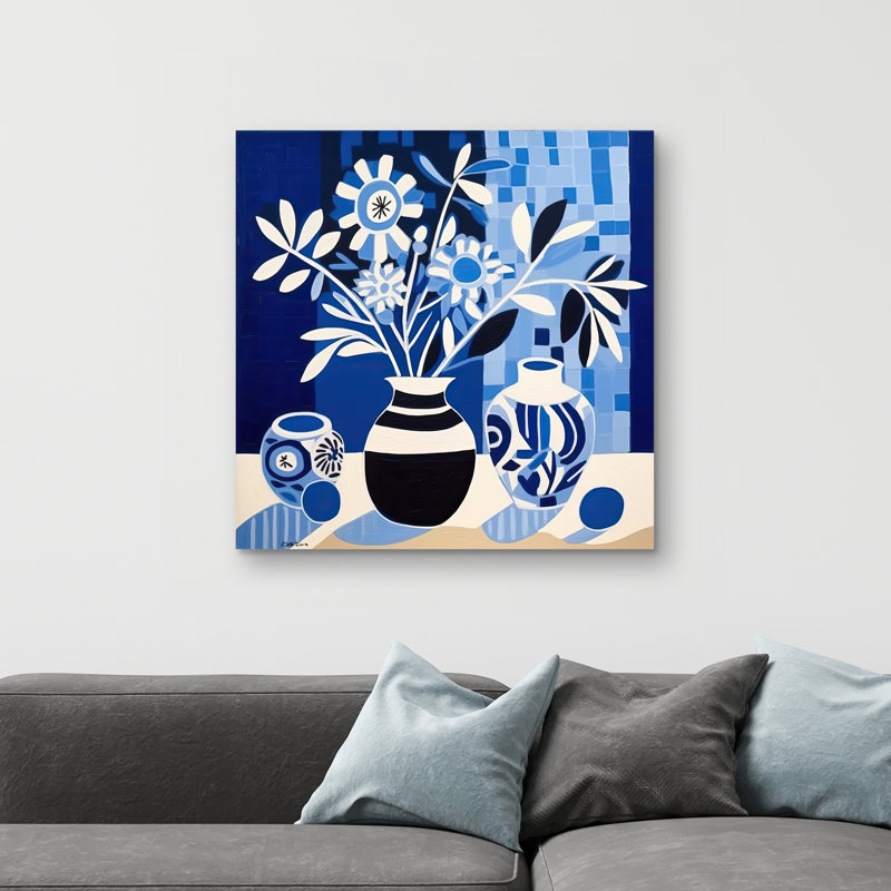 vases - 32"x32" art on canvas