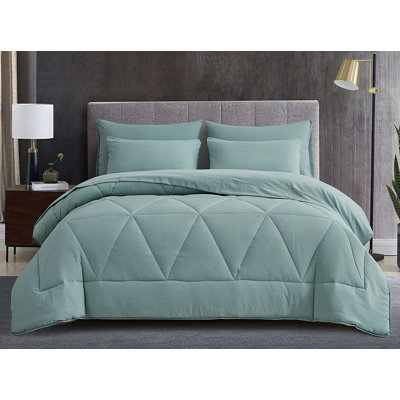 Microfiber Bed in a Bag Comforter Set