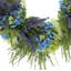 26" Lavender Hydrangea And Heather Wreath