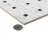 Domitia 15" x 17.5" Marble Look Wall & Floor Tile