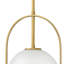 Luminaire suspendu Arie avec abat-jour sphérique-1000846275-1000846284