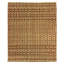 Rag Striped Area Rug in Beige/Brown/Red-40705284
