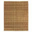 Rag Striped Area Rug in Beige/Brown/Red-40705285