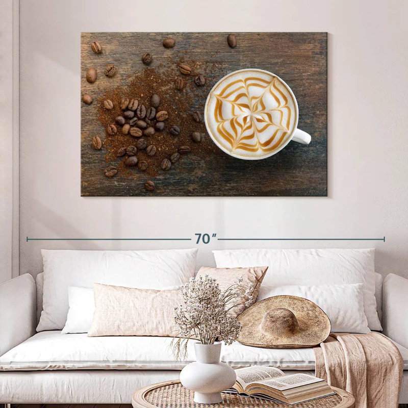 Café au lait Yarlin, H 32 po x l 48 po