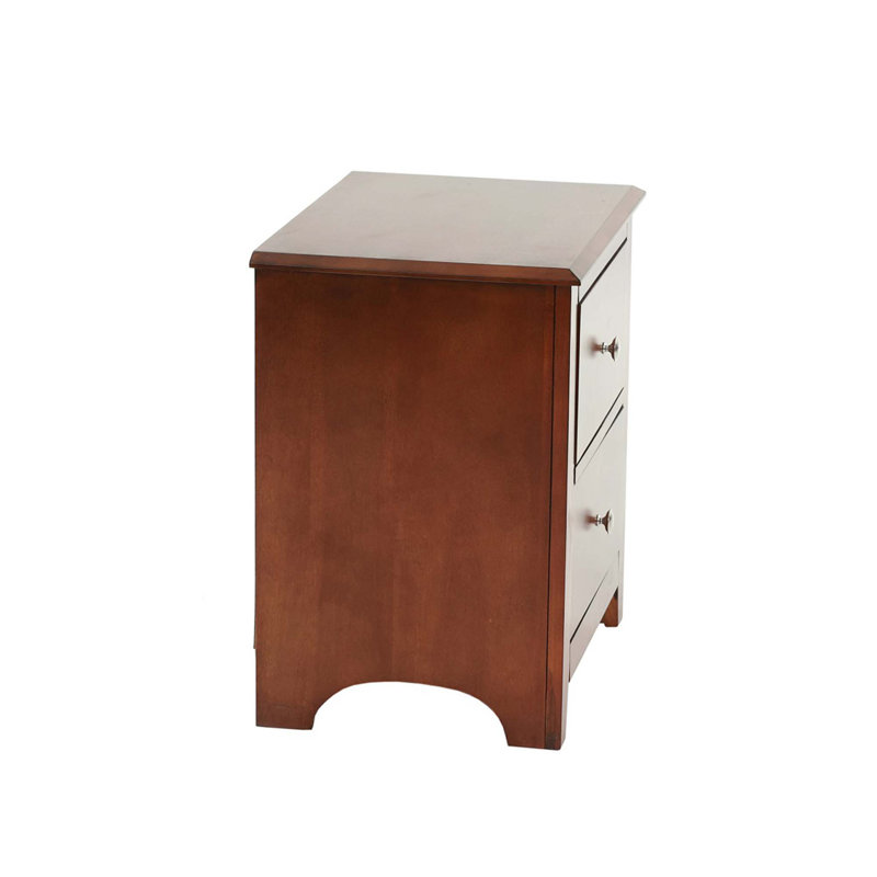 Table de chevet avec 2 tiroirs Selma