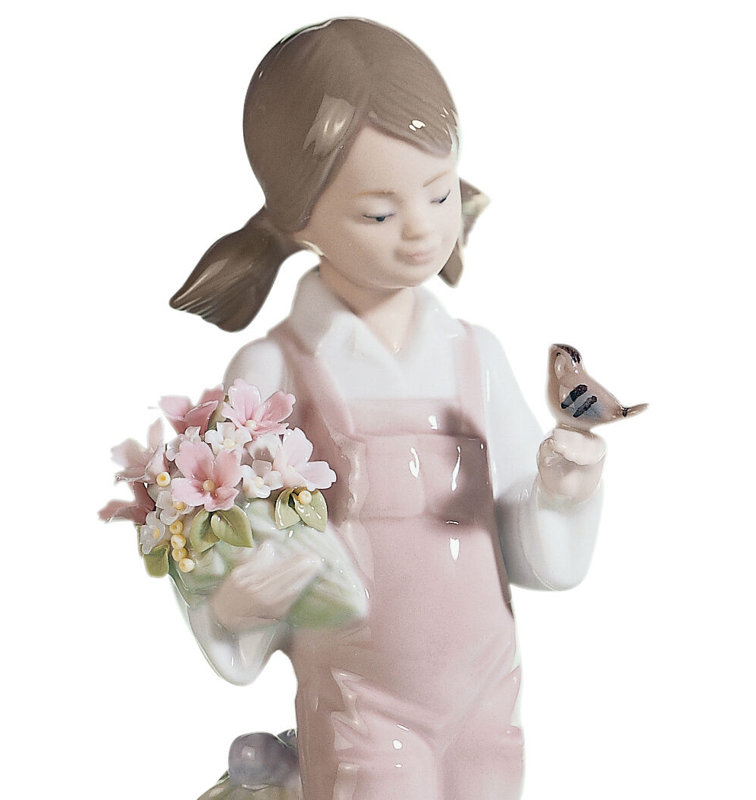 Spring Girl Figurine