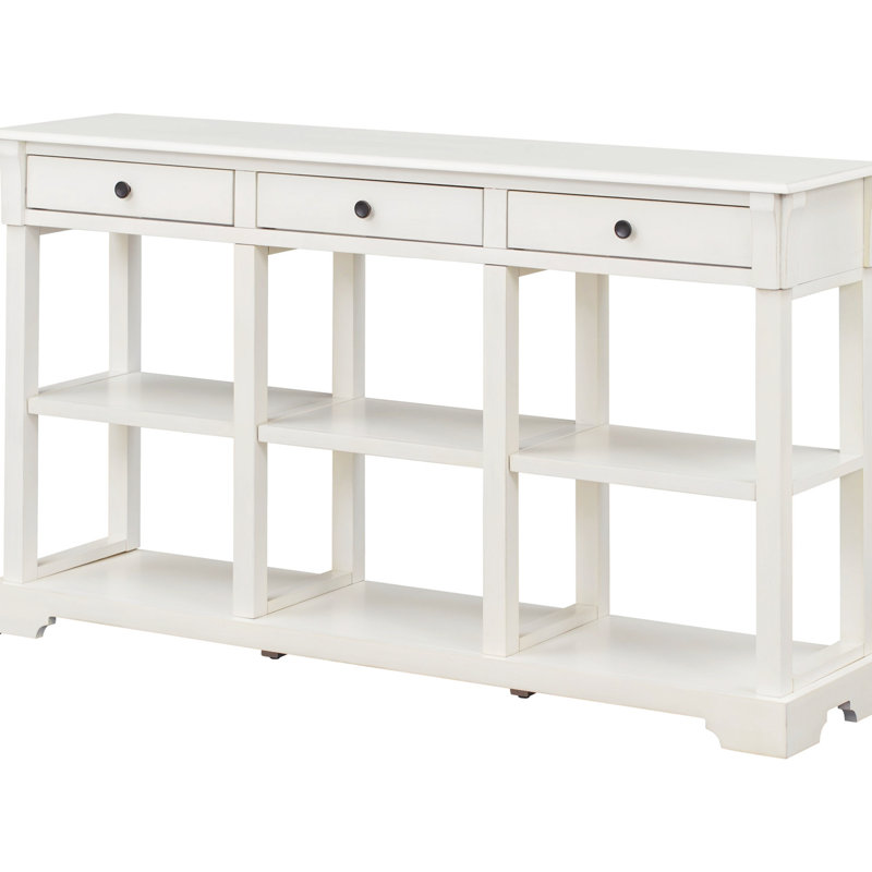 32.32'' Console Table, Antique White