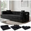Canapé-lit futon de 226 cm, canapé-lit moderne en chenille-1411266491