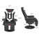 Fauteuil inclinable de jeu vidéo King Throne