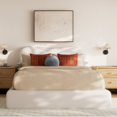 Linen Cotton Duvet Cover King Set - Soft Breathable Bedding Set with Natural Texture For All Season