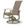 Chaise de patio pivotante Askar