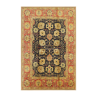 Tapis oriental rouge / noir Soffren