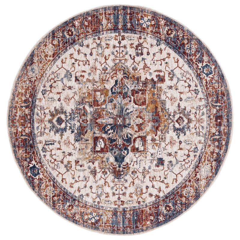 Christensen 700 Performance Oriental Rug, Round 6'7"