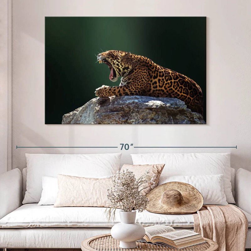 Brampt Feisty Jaguar, 8" H x 12" W