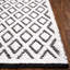 Matamoros HandWoven Wool Ivory/Black Area Rug-26830840
