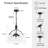 3-Light  Industrial Drum Chandelier With Clear Glass Shade