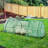 Portable Mini Greenhouse Outdoor Garden with Large Zipper Doors and Water/UV PE Cover-98207409-98207407