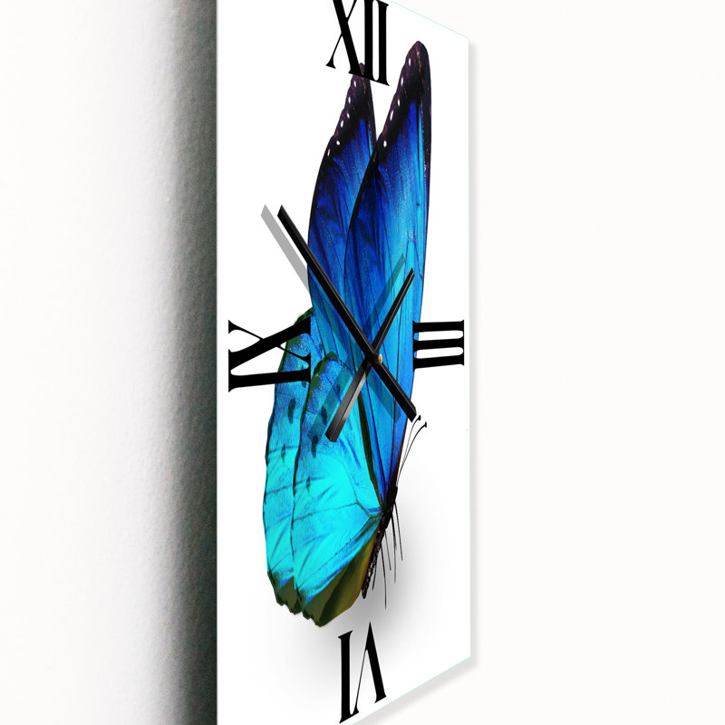 Horloge murale papillon, Grand