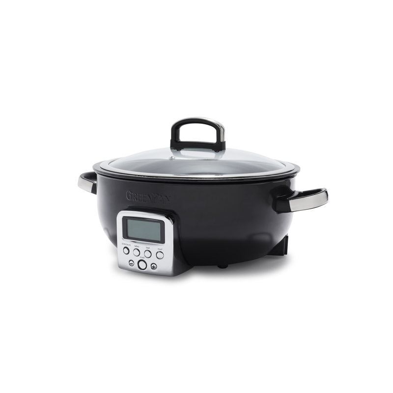 Greenpan Omni Cooker 5.6 Litre, Satin Black