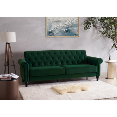 Rainsburg 3-Seater Velvety Sofa