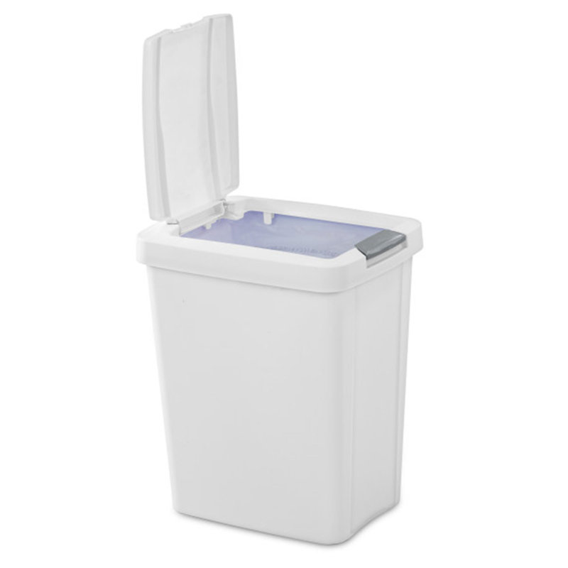 Poubelle avec verrou Sterilite TouchTop TouchTop