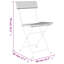 Loriah Folding Patio Dining Side Chair-2104405738