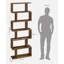 Serenay 75cm H x 9.4cm W Bookcase