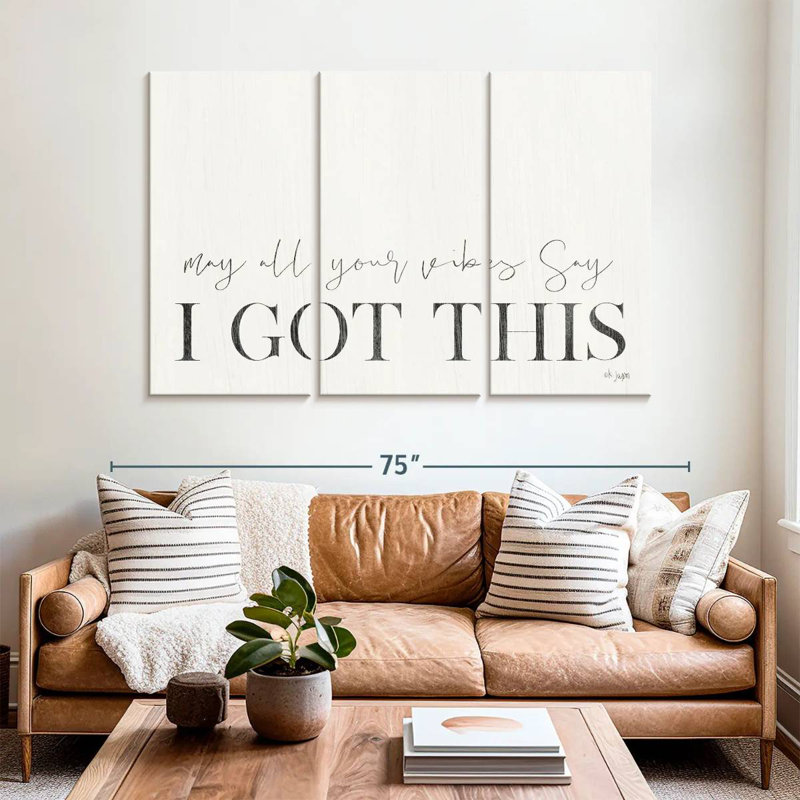 Tergel I Got This, 42" H x 65" W