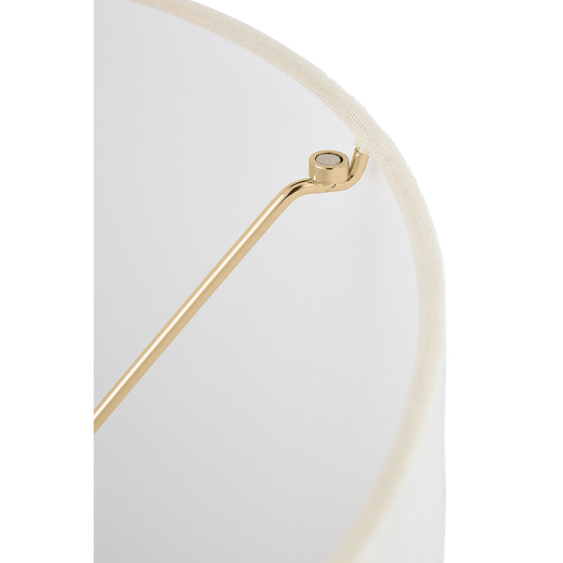 Richard June Transitional Sayer Floor Lamp, Ivory