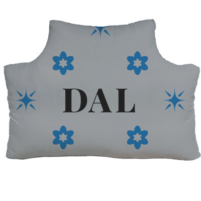 Dallas Basketball Colors Green Headboard Pillow Queen 59.5 inch x 29.5 inch