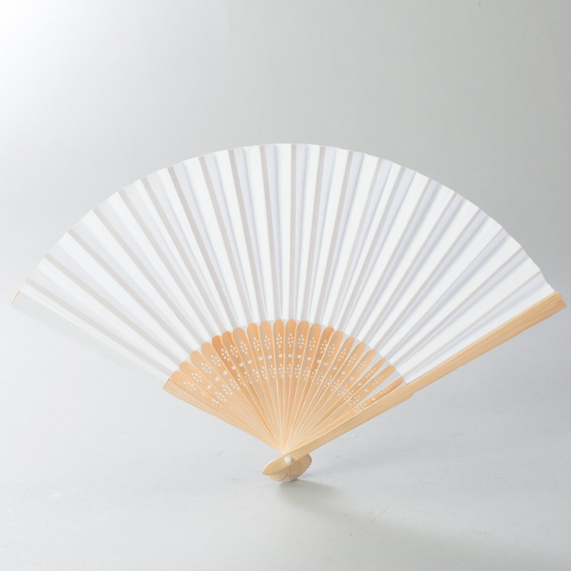 Ventilateur de papier, Blanc