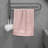 Soft Thick Absorbent 5 Piece Hand Towel Set, Polyester Towels For Bathroom Wash Face And Home Gift, 27.9x13.8in Pink-880021357
