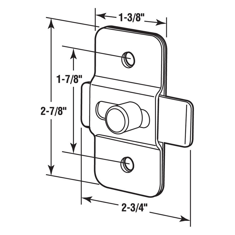 Loquet à glissière Prime-Line