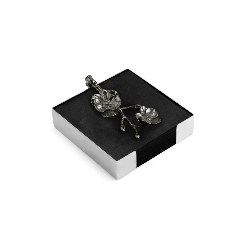 Black Orchid 5.25" W Napkin Holder