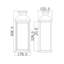 Aadvi 2 - Bulb Outdoor Wall Lantern-25305131