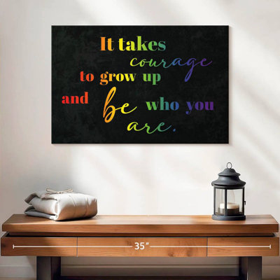 Tergel Courage To Be You Pride