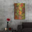 «Luxe Metal Art« Fallen Leaves I »par Tim O'Toole, art mural en métal, 24 po x 36 po par Tim O'Toole