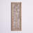 Rectangular Mango Wood Wall Panel Hand Crafted With Intricate Carving, White and Brown